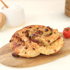 Fougasse Lardons Emmental Mozza