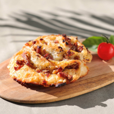 Fougasse Lardons Emmental Mozza